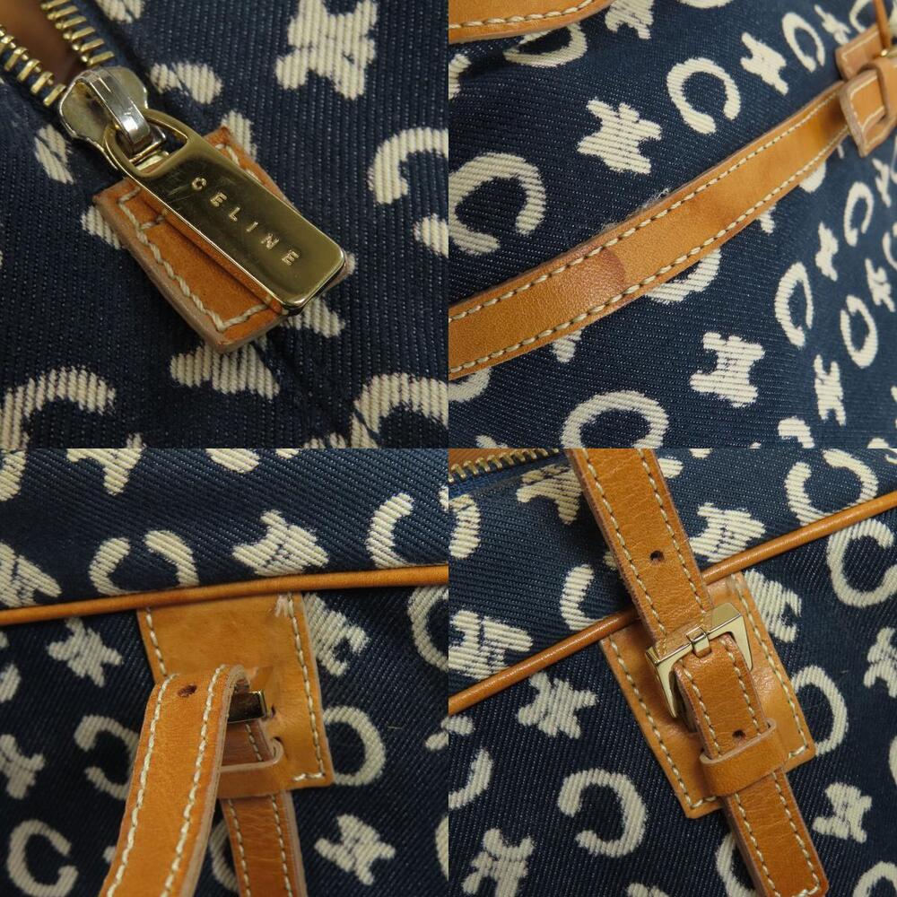 Celine Macadam Handbag Denim - Picture 8 of 11